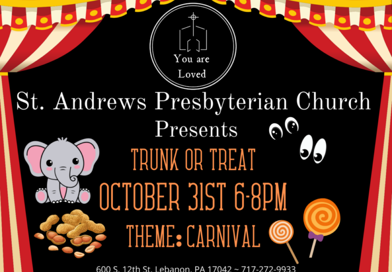 Trunk Or Treat Oct 31, 2024