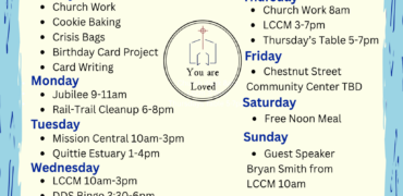 Mission Week Aug 3-10