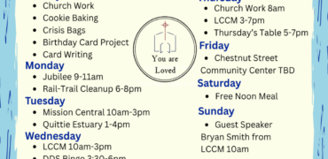 Mission Week Aug 3-10