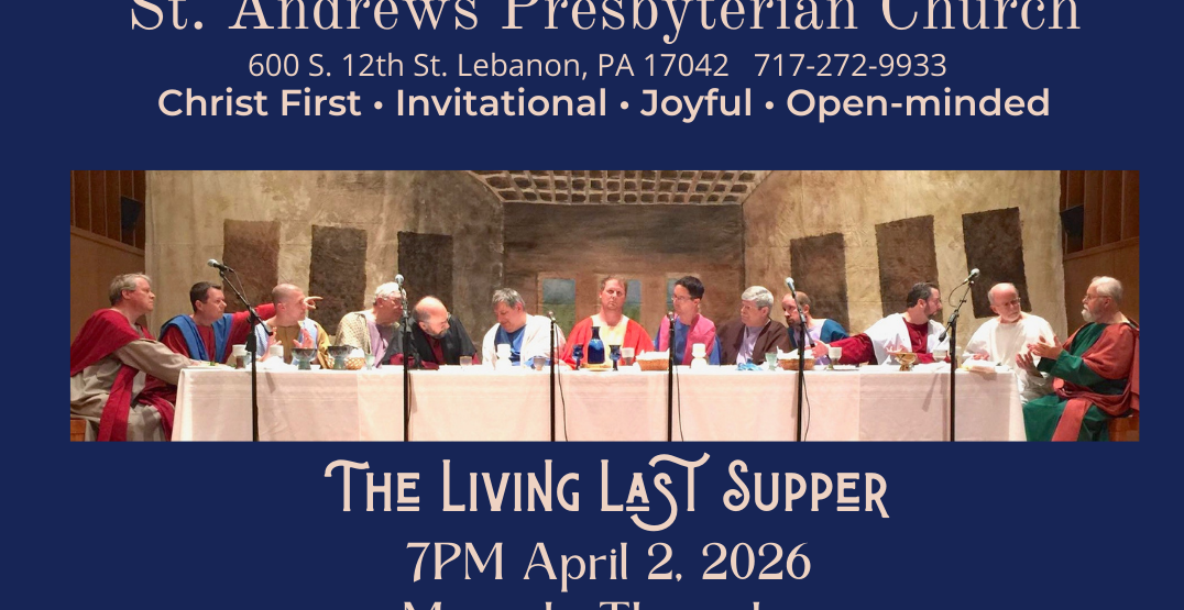 The Living Last Supper 7pm  Apr 2, 2026