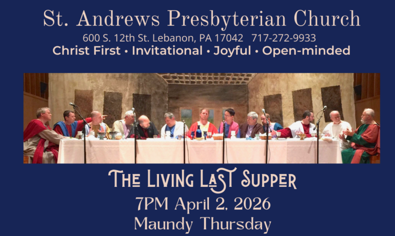 The Living Last Supper 7pm  Apr 2, 2026